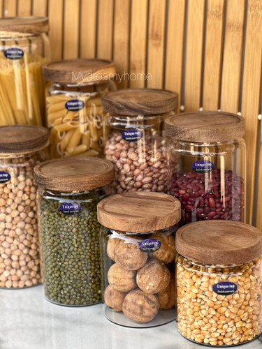 بانکه پیرکس گرد درب چوب آکاسیا